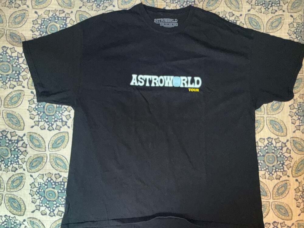Travis Scott Astroworld Wish You Were Here Tour Graphic T-Shirt